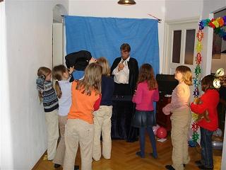 Magic Joker auf einem Kindergeburtstag